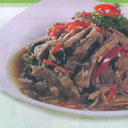 Daging Suwir Bumbu Pedas Daging Suwir Bumbu Pedas