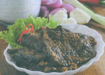 Rendang Paru Goreng