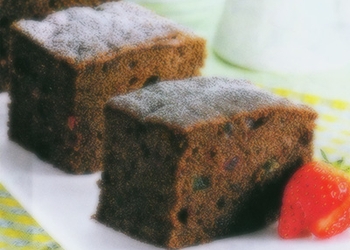 Pound Cake Cokelat Buah