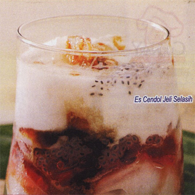 Es Candol Jeli Selasih Es Candol Jeli Selasih