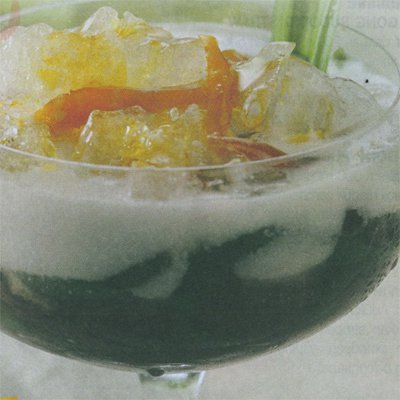 Es Cendol Cokelat Vanila