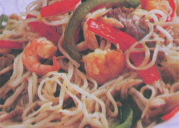 Daging Dan Udang Chow Mein