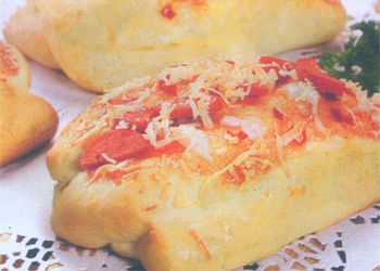 Roti Bawang Pizza