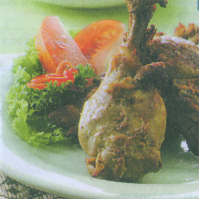 Ayam Goreng Bumbu Kecombrang Ayam Goreng Bumbu Kecombrang
