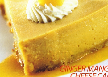 Ginger Mango Cheese Cake