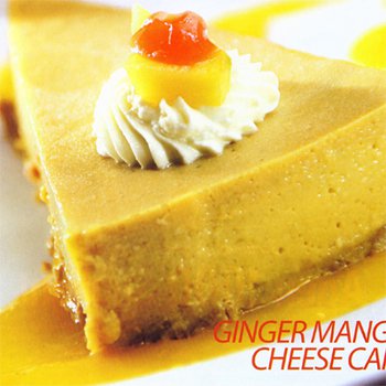 Ginger Mango Cheese Cake