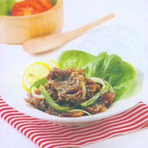 Daging Goreng Wijen Saus Lemon Daging Goreng Wijen Saus Lemon