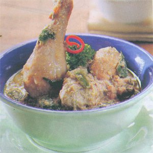 Gulai Ayam Hijau