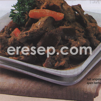 Hati Ampela Ayam Berbumbu Hati Ampela Ayam Berbumbu