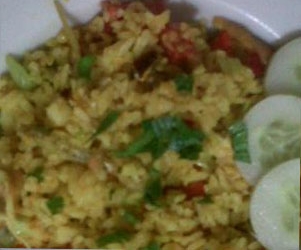 Nasi Goreng Kuning Udang