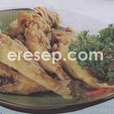 Ikan Kaca Piring Balut Tepung Ikan Kaca Piring Balut Tepung