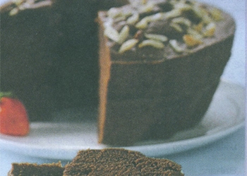 Cake Tulban Cokelat