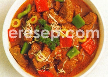 Kalderata (Daging Kambing Tabur Keju) Philipina