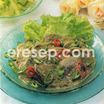 Kari Lidah Bumbu Hijau