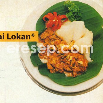 Ketupat Ketan Gulai Lokan