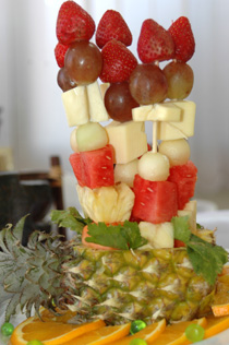 Sate Buah Segar