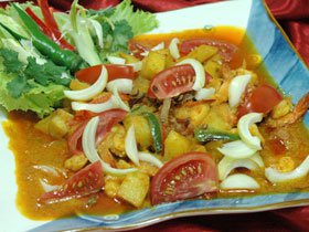 Kare Udang Tomat