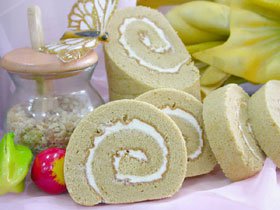 Cake Gulung Gula Jawa