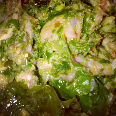 Ayam Bumbu Hijau Khas Jambi Ayam Bumbu Hijau Khas Jambi