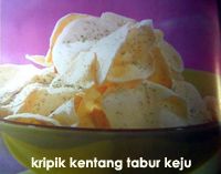 Kripik Kentang Tabur Keju Kripik Kentang Tabur Keju