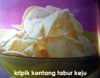 Kripik Kentang Tabur Keju