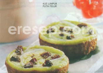 Kue Lumpur Putih Telur