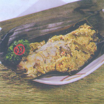 Pepes Bandeng Bumbu Kemiri