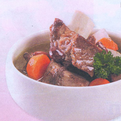 Sup Iga Kacang Merah Sup Iga Kacang Merah