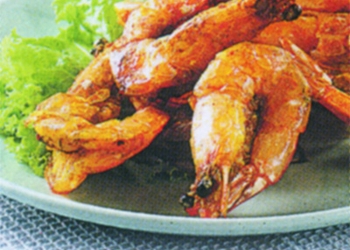 Udang Goreng Bumbu Kunyit