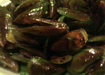 Kerang Hijau Bakar Madu