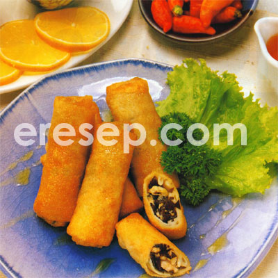 Lumpuia Ayam Jamur Lumpuia Ayam Jamur