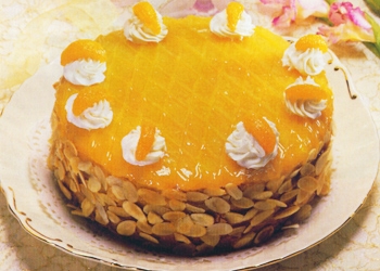 Cake Jeruk Mandarin