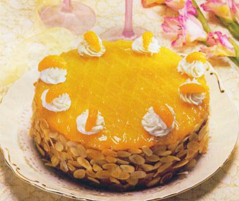 Cake Jeruk Mandarin