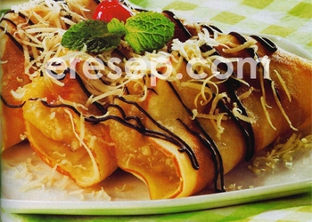 Martabak Mini Pisang Almond