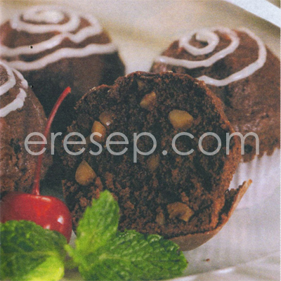 Muffin Cokelat Kacang Muffin Cokelat Kacang
