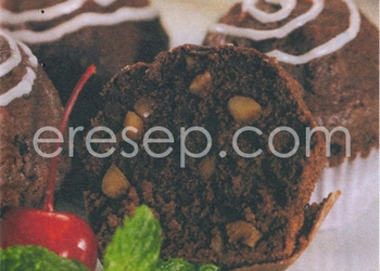 Muffin Cokelat Kacang