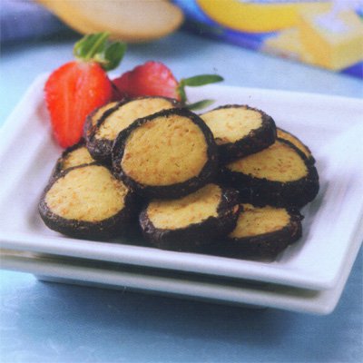 Roll Chocolate Cheese Cookies