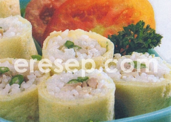 Nasi Gulung Ala Sushi