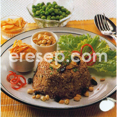 Nasi Merah Berbumbu Nasi Merah Berbumbu