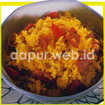 Nasi-Paprika Beef Bacon