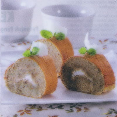 Bolu Gulung Pisang Moka Bolu Gulung Pisang Moka