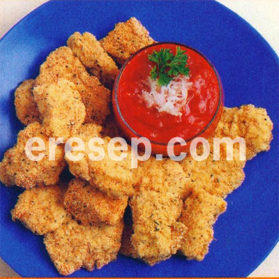 Ayam Nugget Bumbu Cajun Ayam Nugget Bumbu Cajun