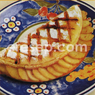 Omelet Apel Omelet Apel