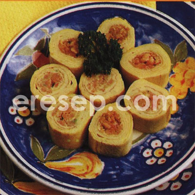 Omelet Gulung Omelet Gulung