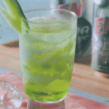 Es Melon Soda Susu