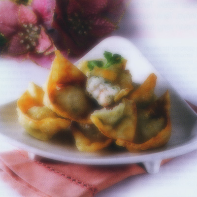 Pangsit Goreng Isi Udang Pangsit Goreng Isi Udang