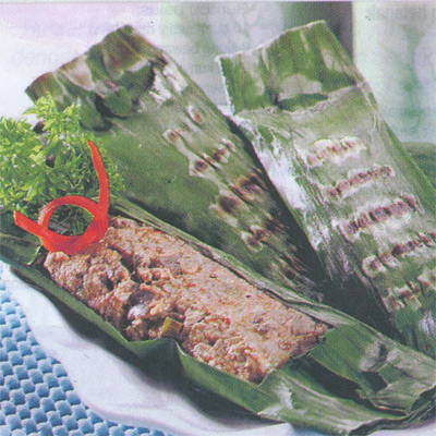Pepes Jantung Pisang Pepes Jantung Pisang