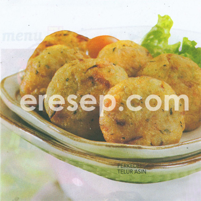 Perkedel Telur Asin Perkedel Telur Asin