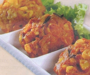 Perkedel Tempe Jagung