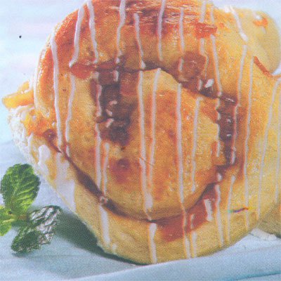 Roti Apel Gulung